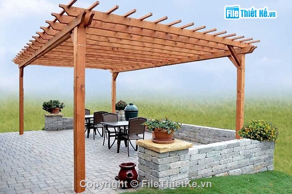 kế hoạch xây dựng,Mẫu xây dựng,xây dựng pergola